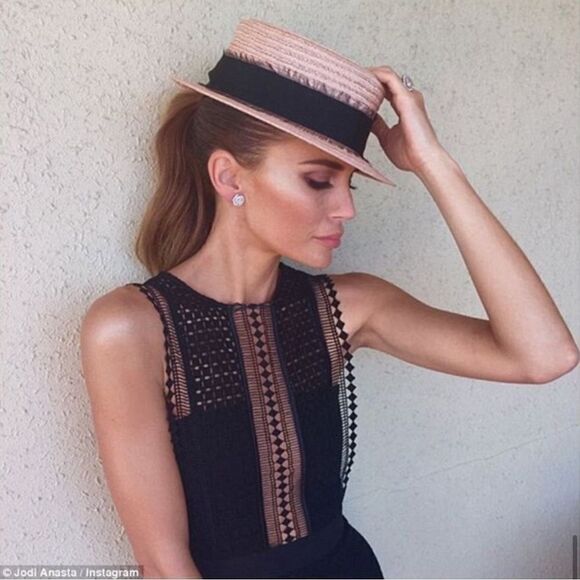 Authentic Self-Portrait Frilled Column Dress Mesh Laser Cut Dress - Picture 10 of 15